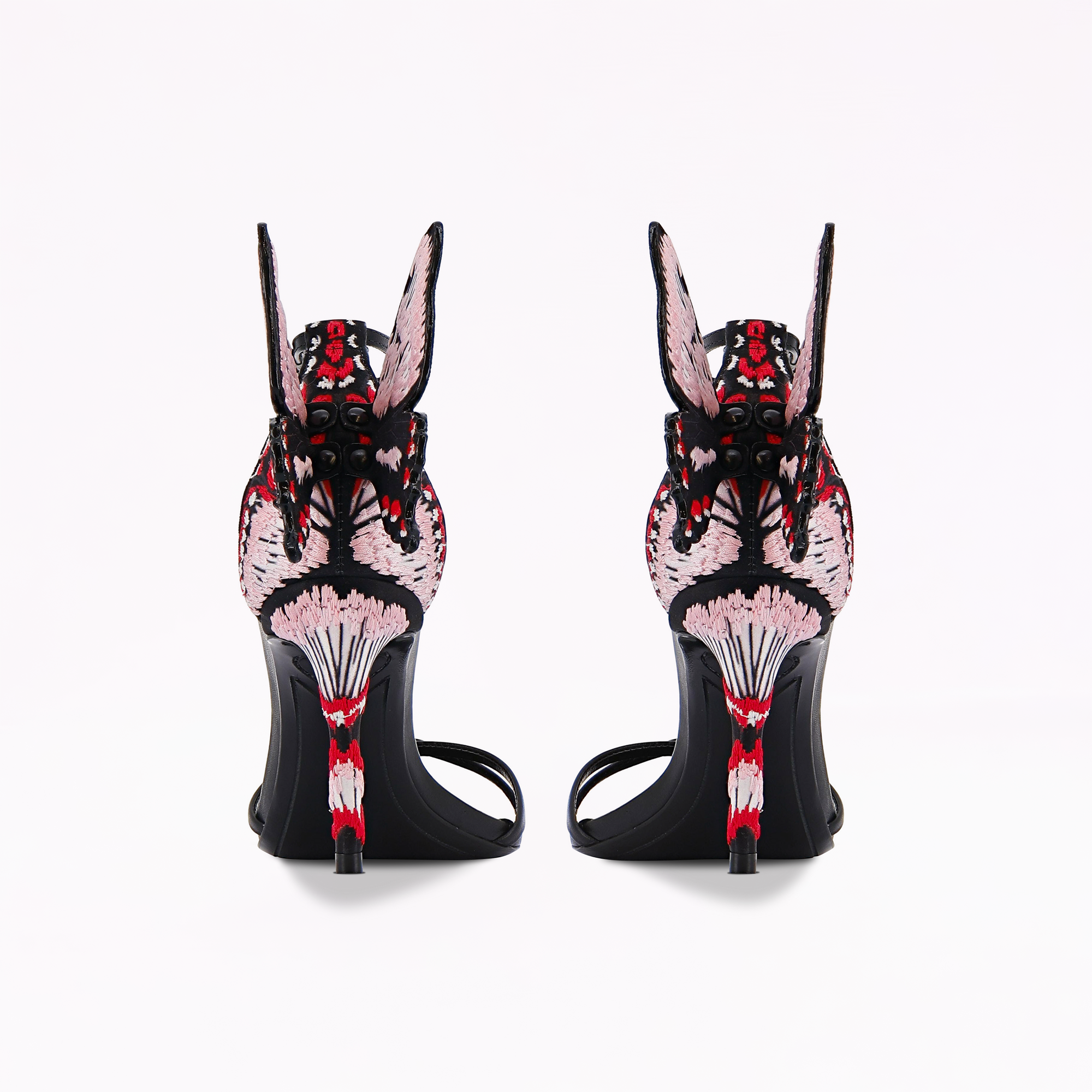 Chiara Embroidery Mid Sandal