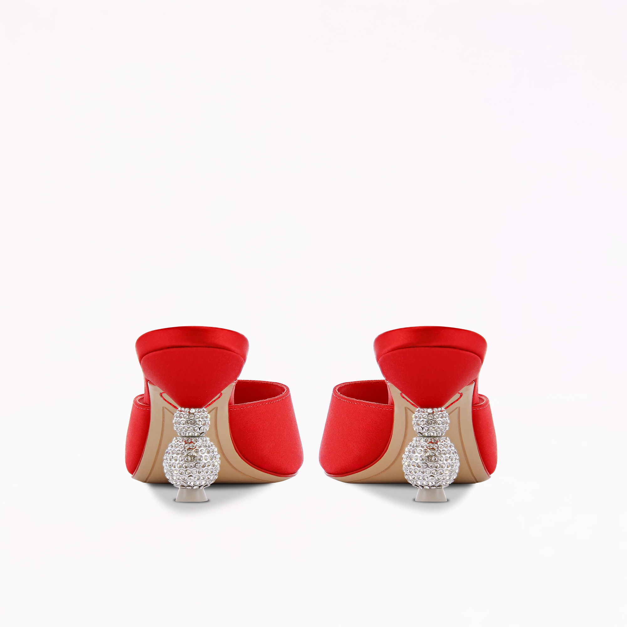 Natalia Crystal Mid Mule