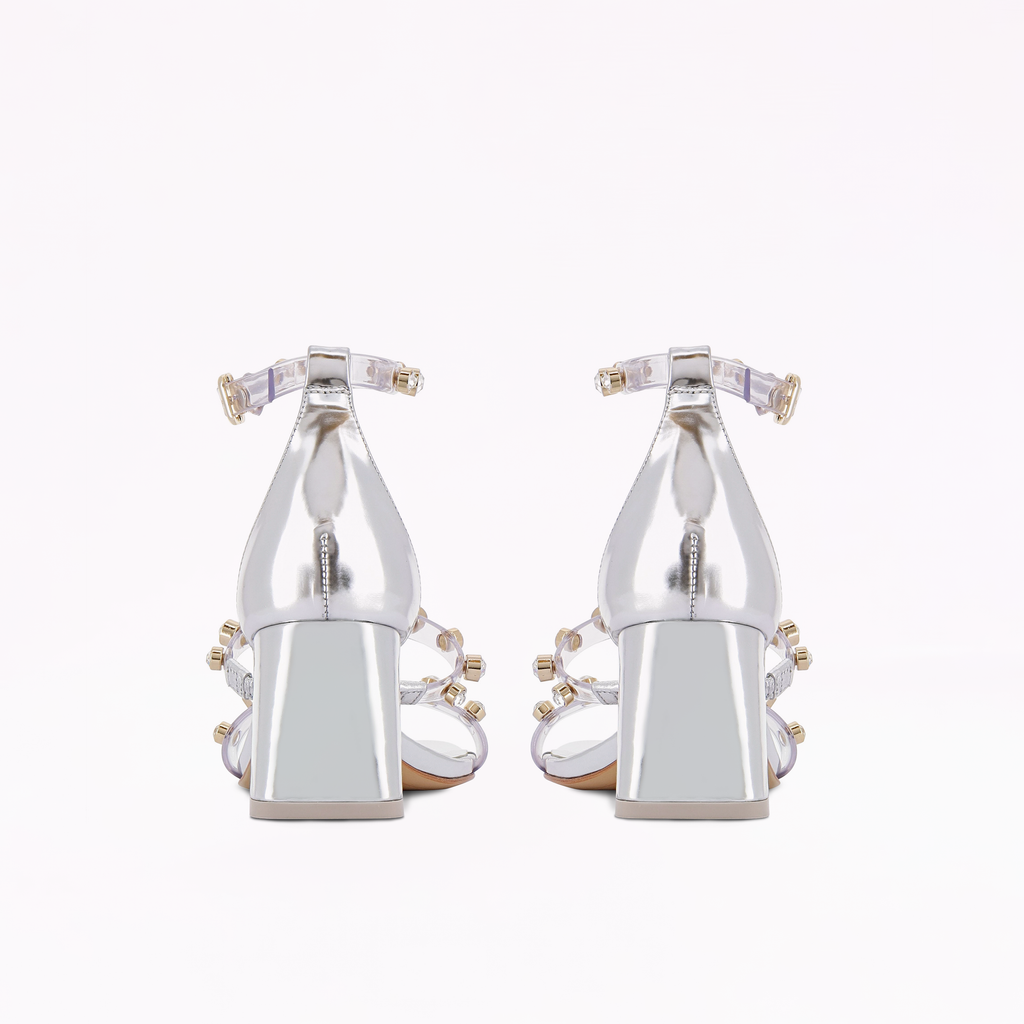 Rosalind Gem Mid Block Sandal