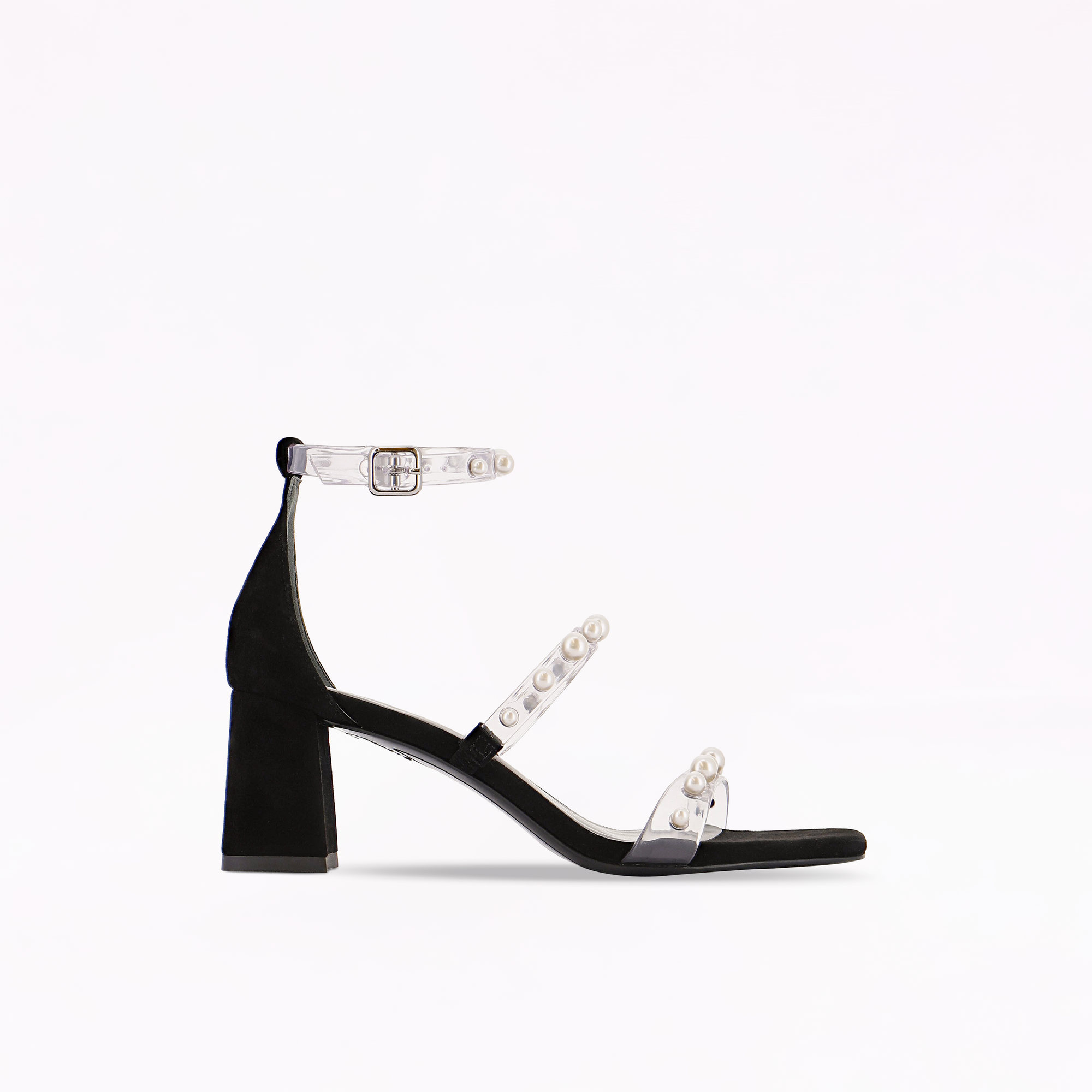 Rosalind Pearl Mid Block Sandal