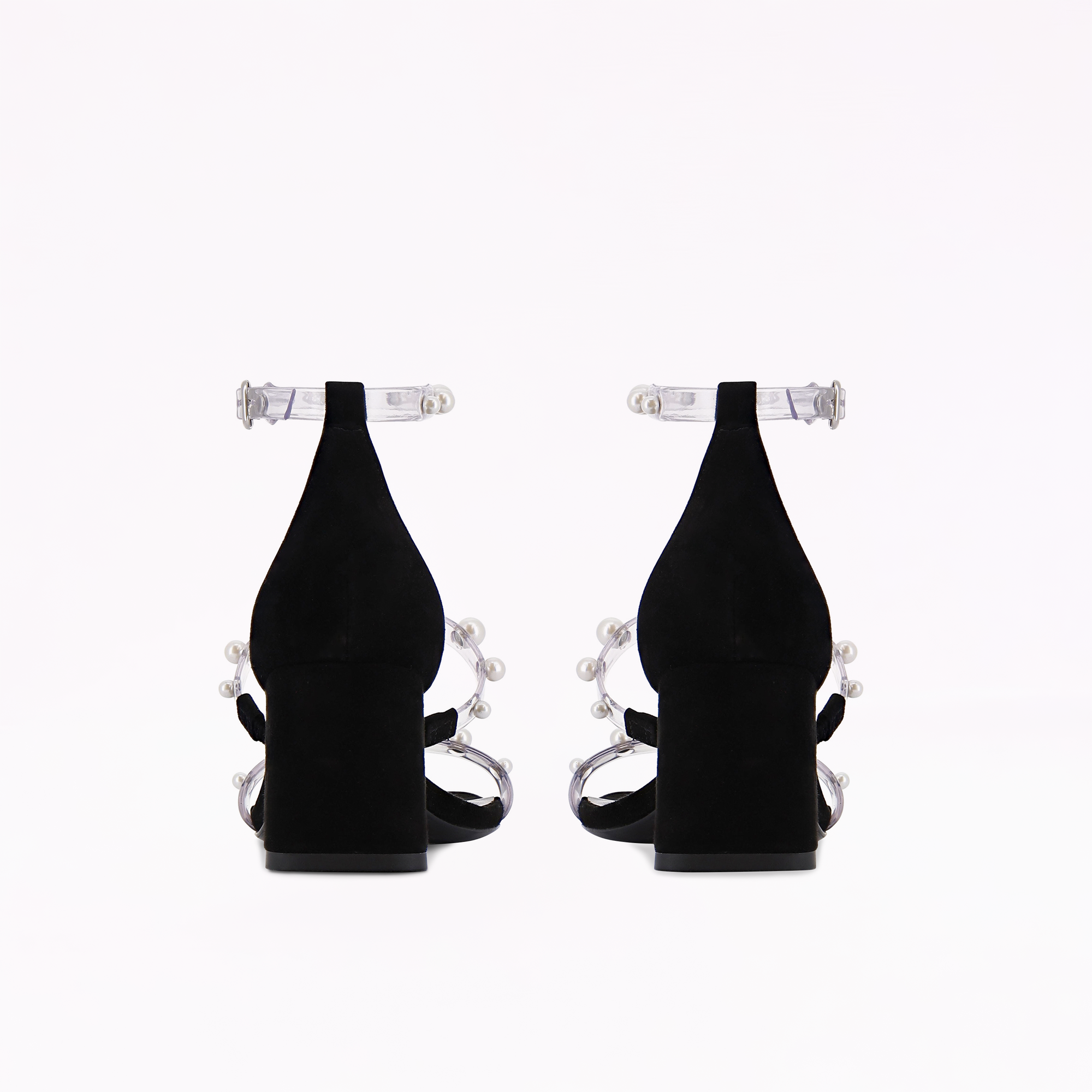 Rosalind Pearl Mid Block Sandal