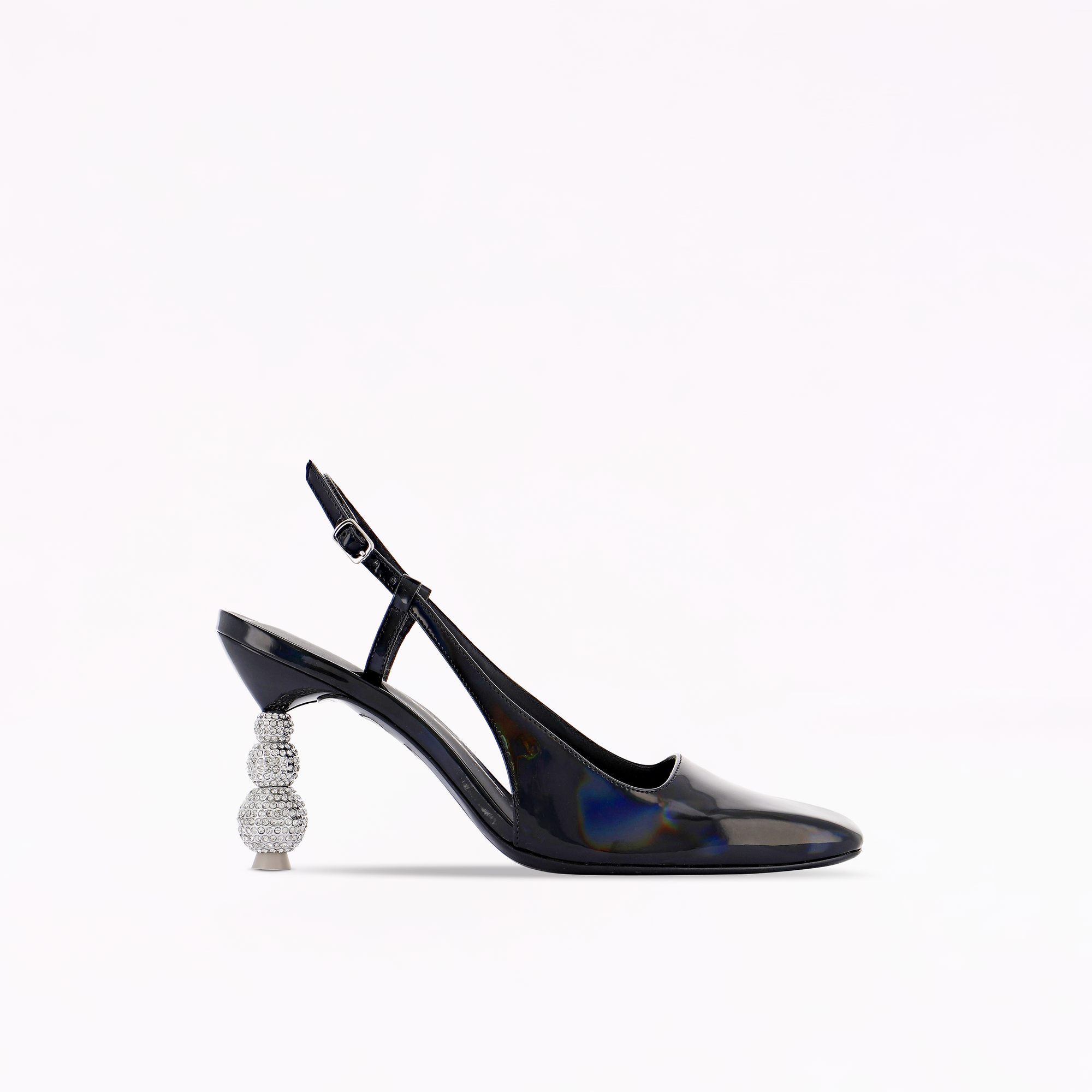 Natalia Crystal Mid Slingback Pump