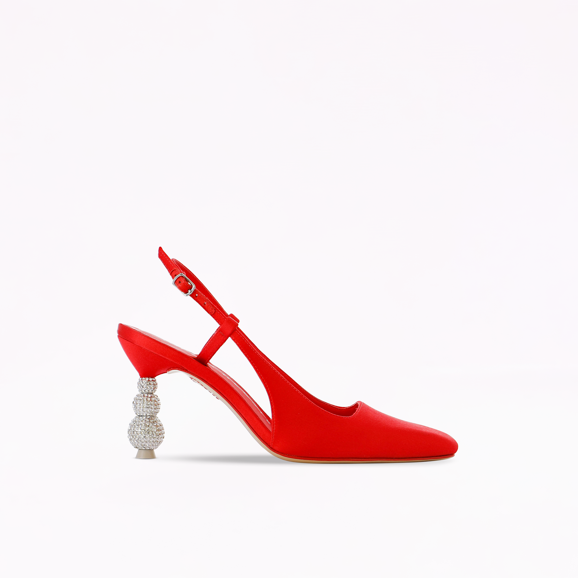 Natalia Crystal Mid Slingback Pump