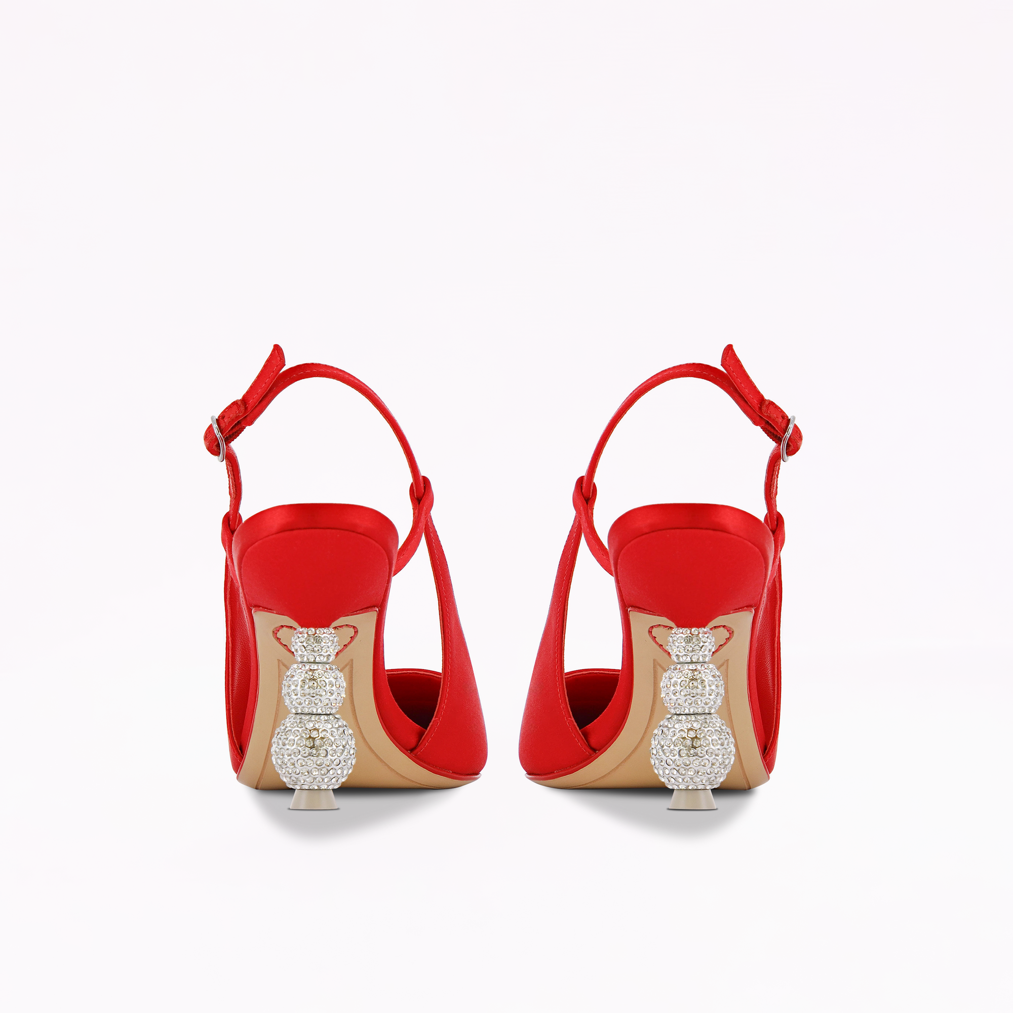 Natalia Crystal Mid Slingback Pump