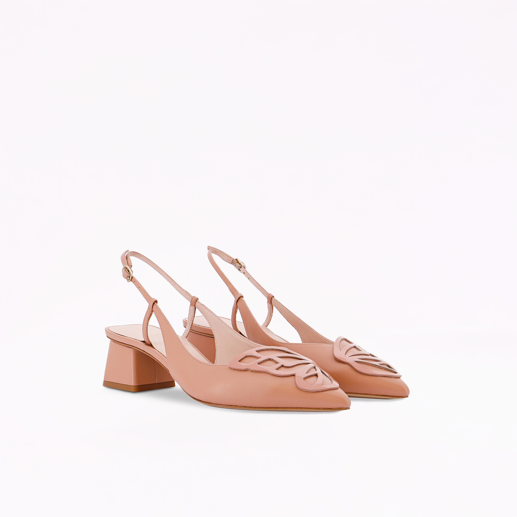 Butterfly Low Slingback