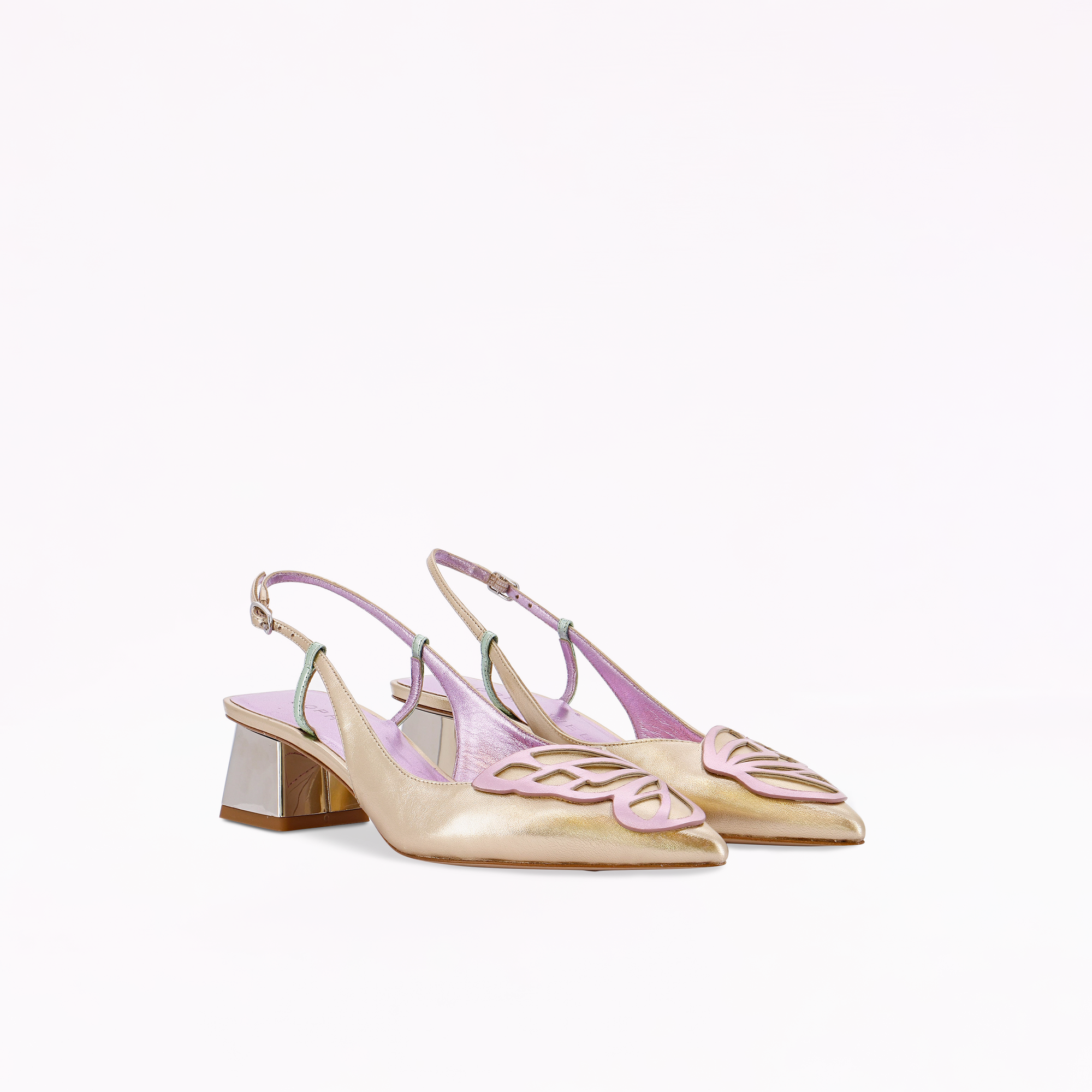 Butterfly Low Slingback