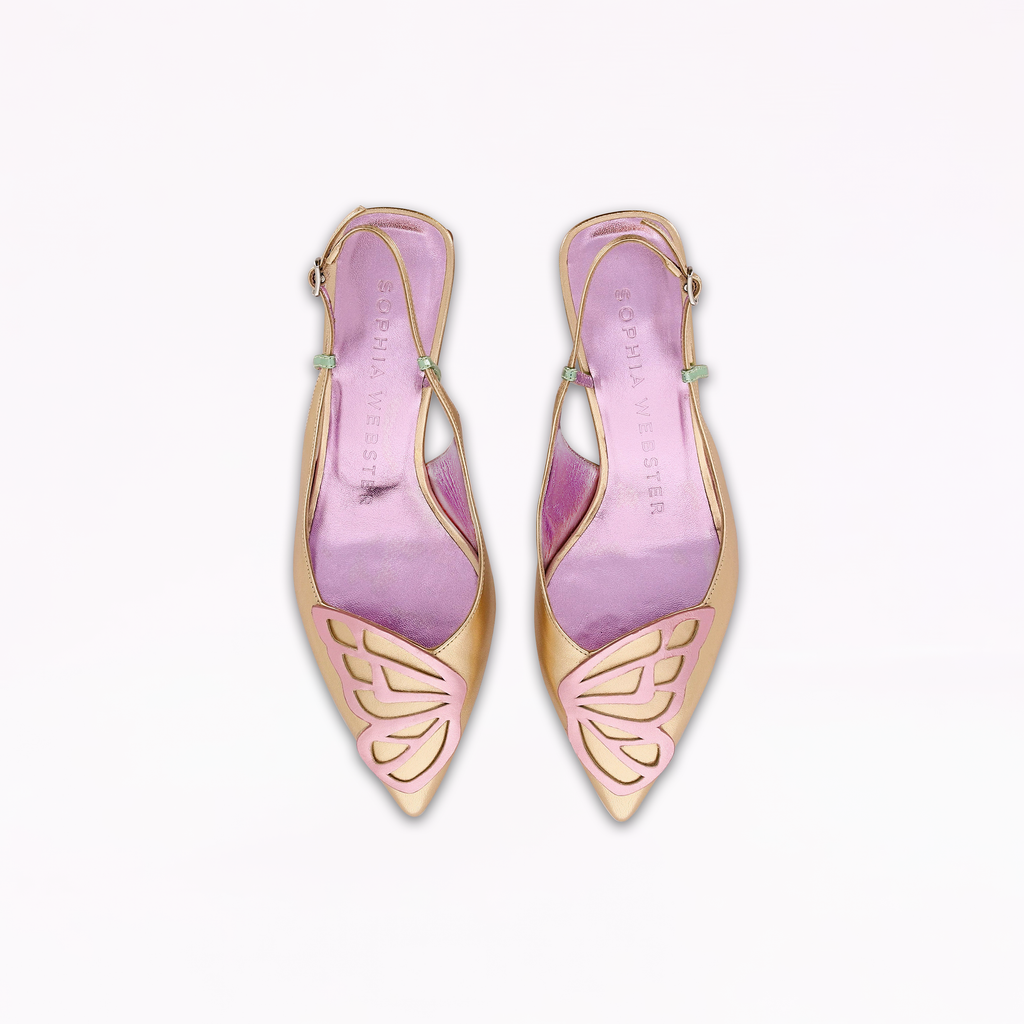 Butterfly Low Slingback