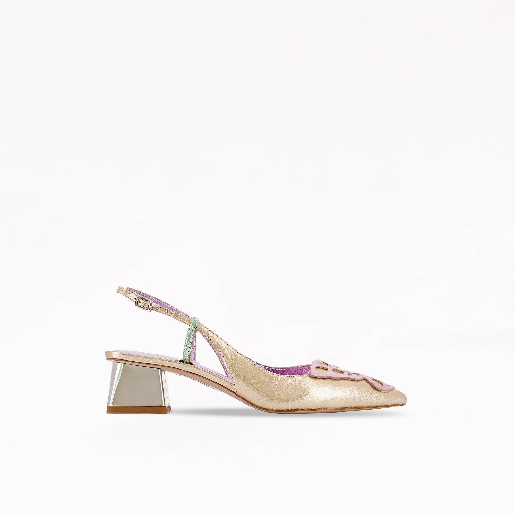 Butterfly Low Slingback