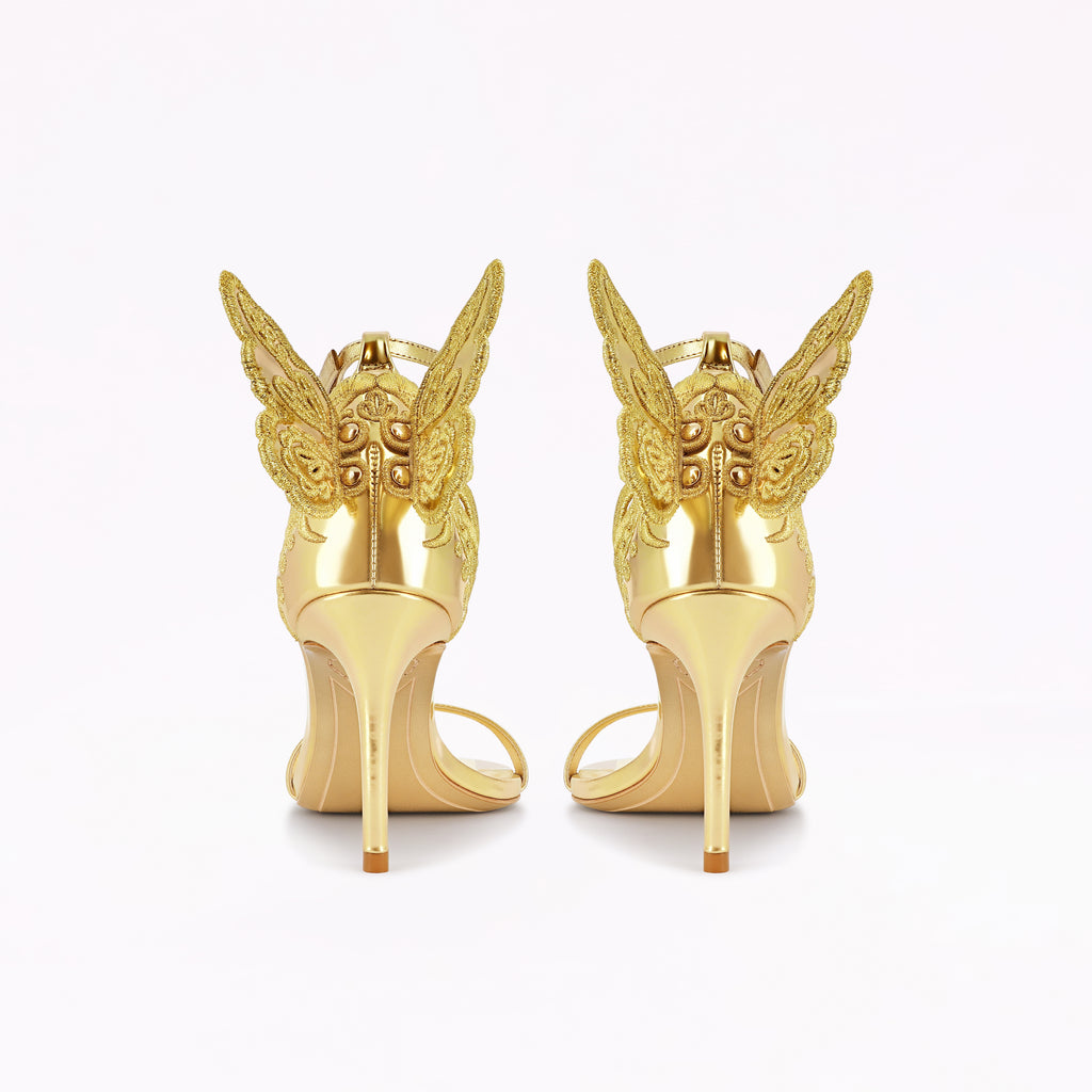 Chiara Broderie Mid Sandal
