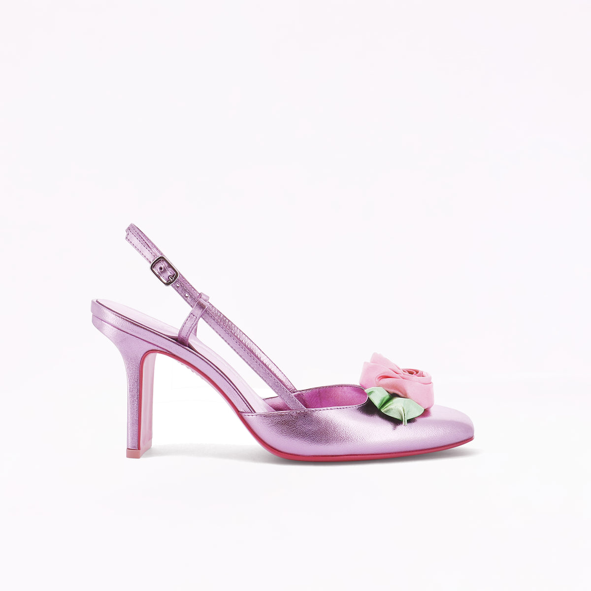 Rosette Mid Slingback