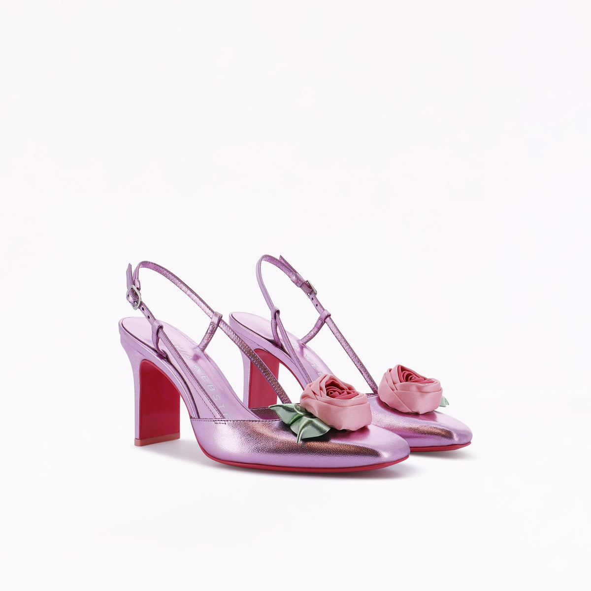 Rosette Mid Slingback