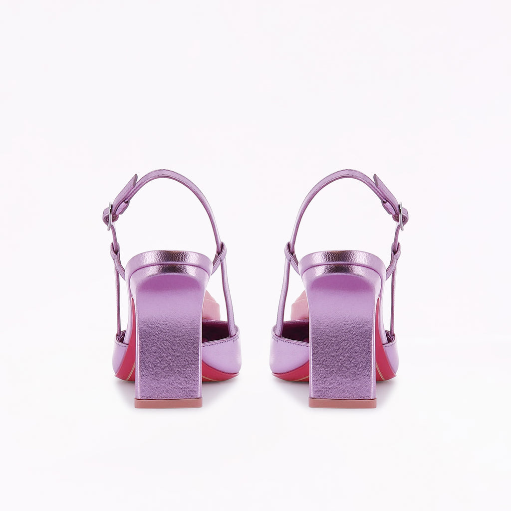 Rosette Mid Slingback