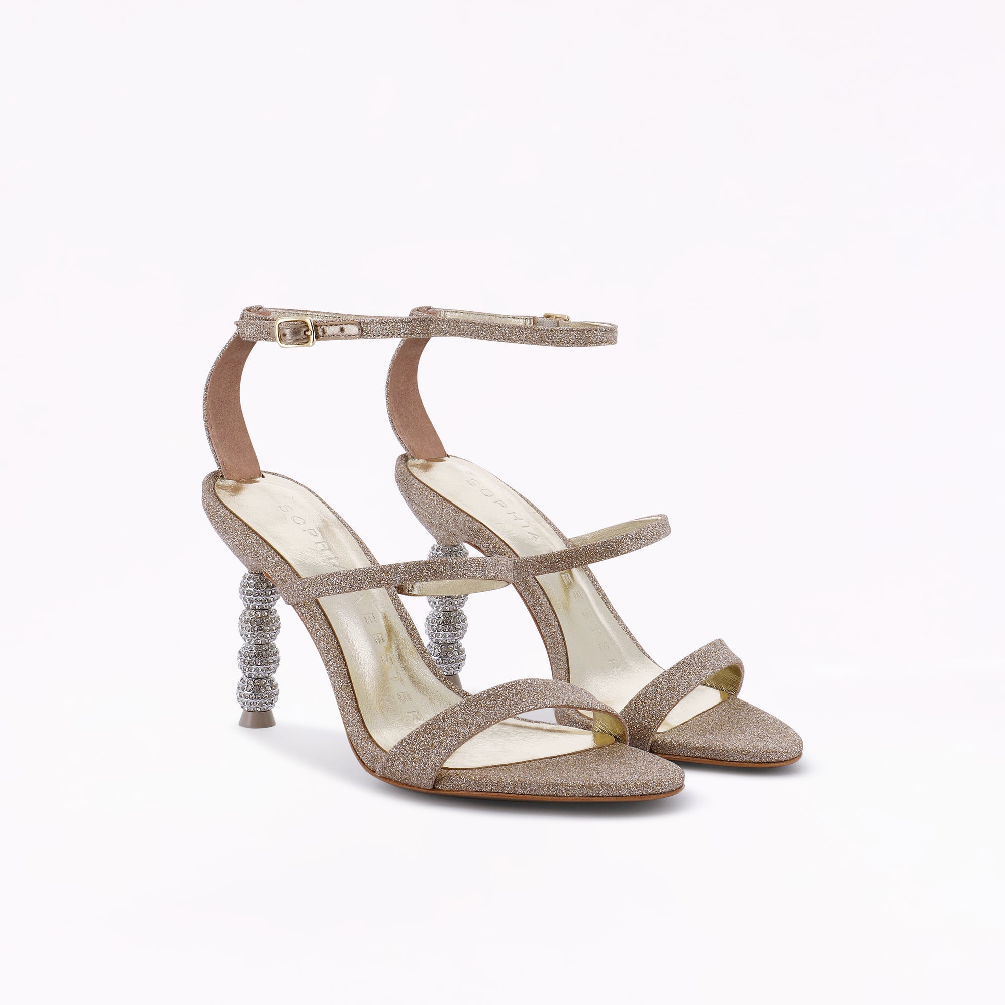 Rosalind Crystal Mid Sandal