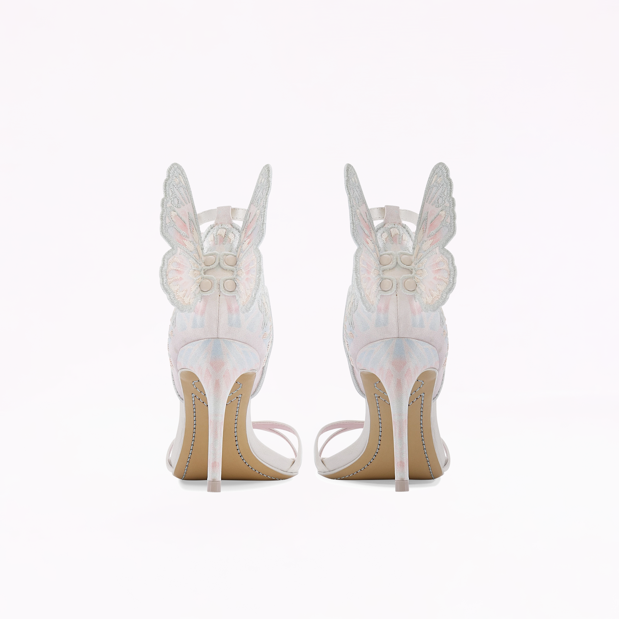 Chiara Embroidery Mid Sandal