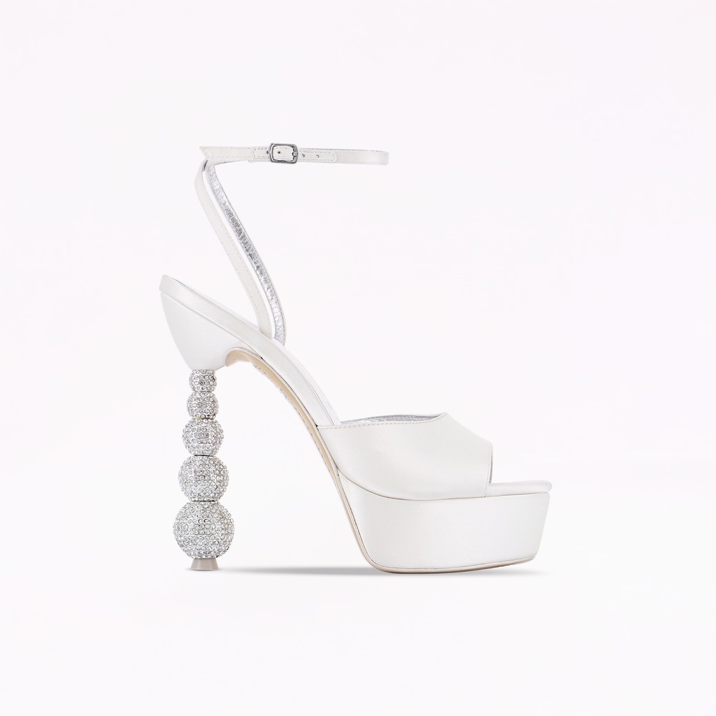 Natalia Crystal Platform Sandal