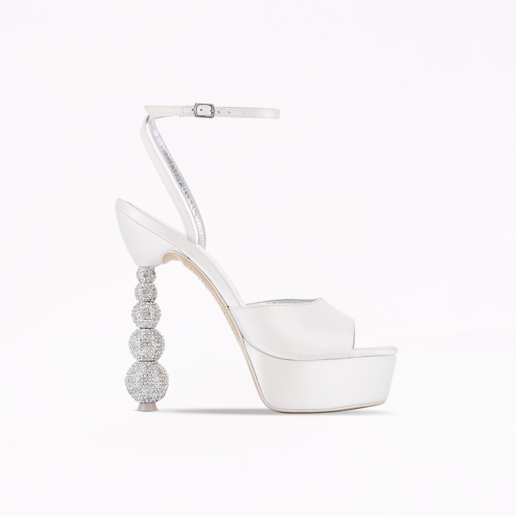 Natalia Crystal Platform Sandal