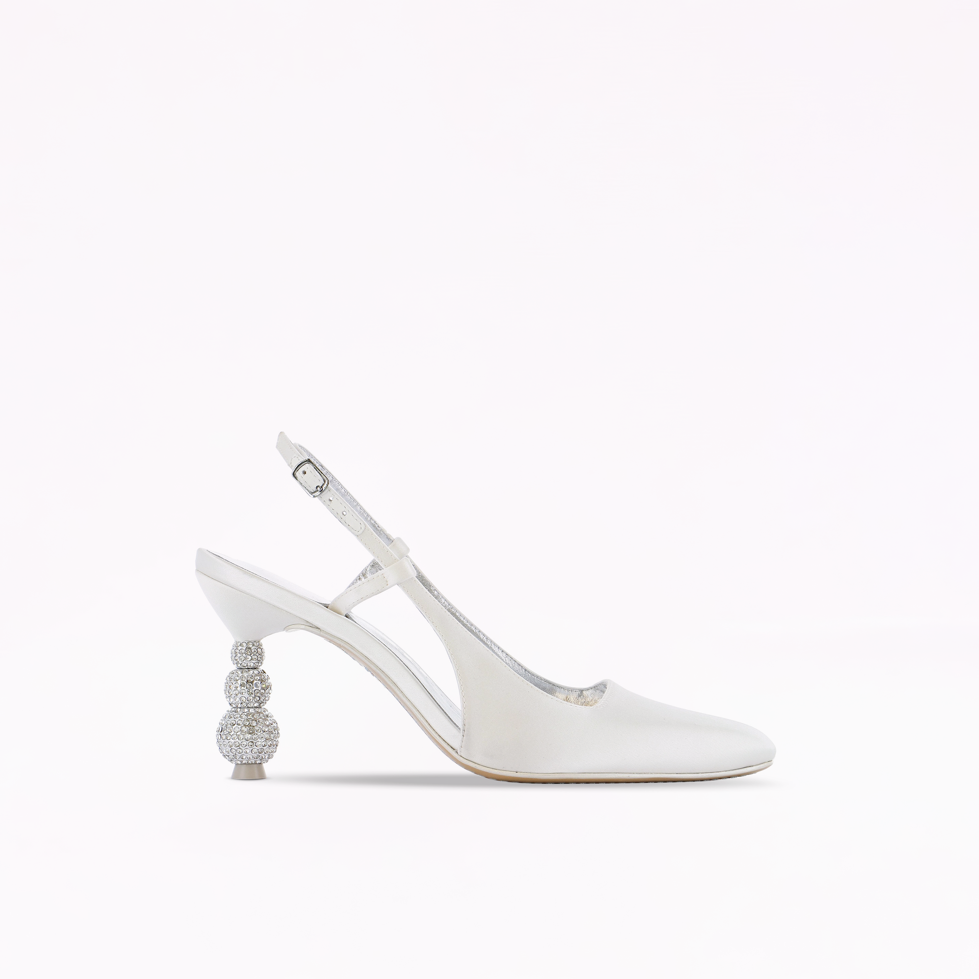Natalia Crystal Mid Slingback Pump