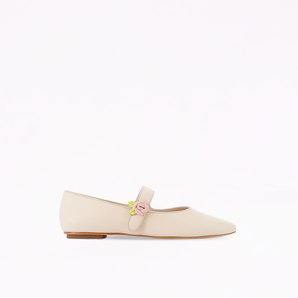 Rosette Mary Jane Flat