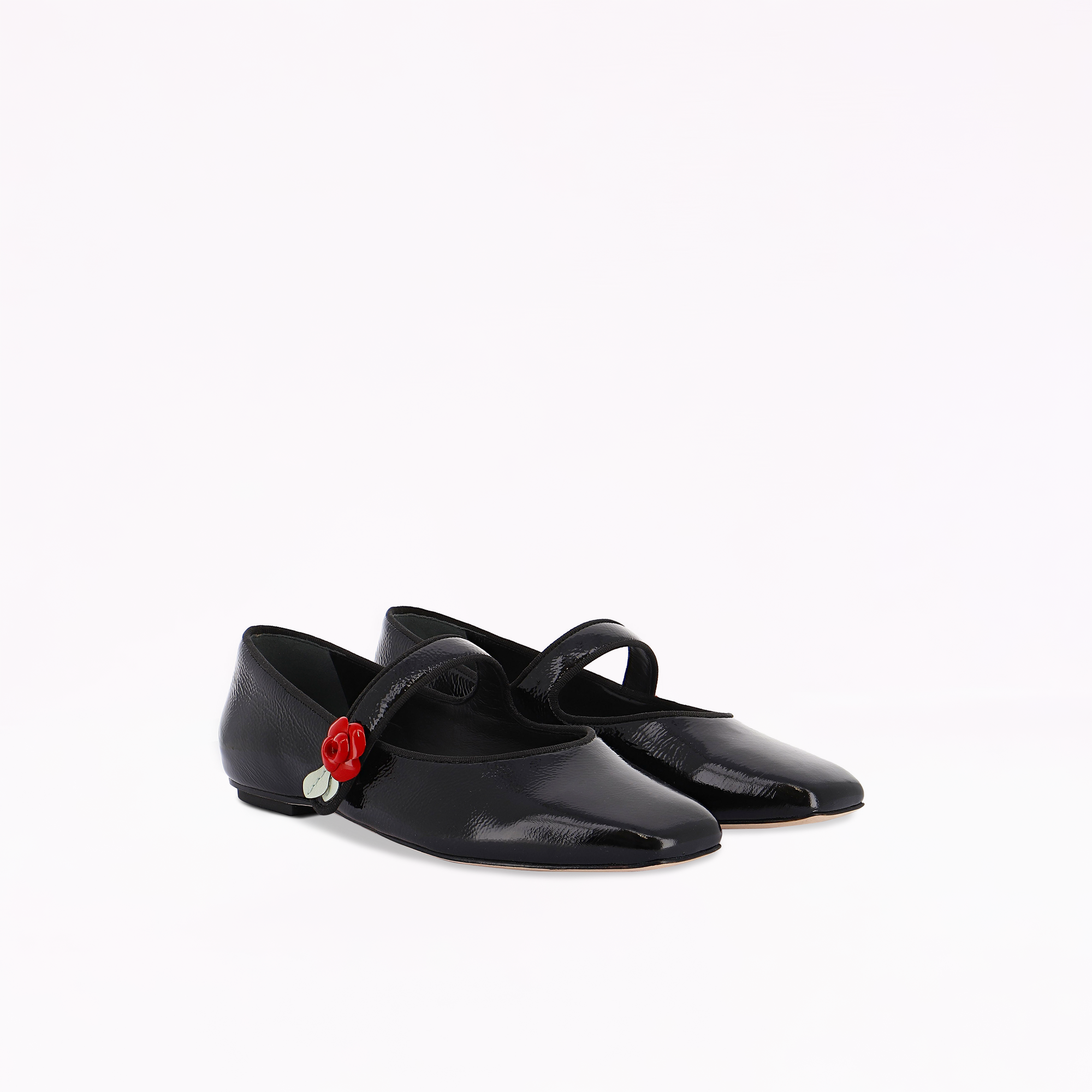 Rosette Mary Jane Flat