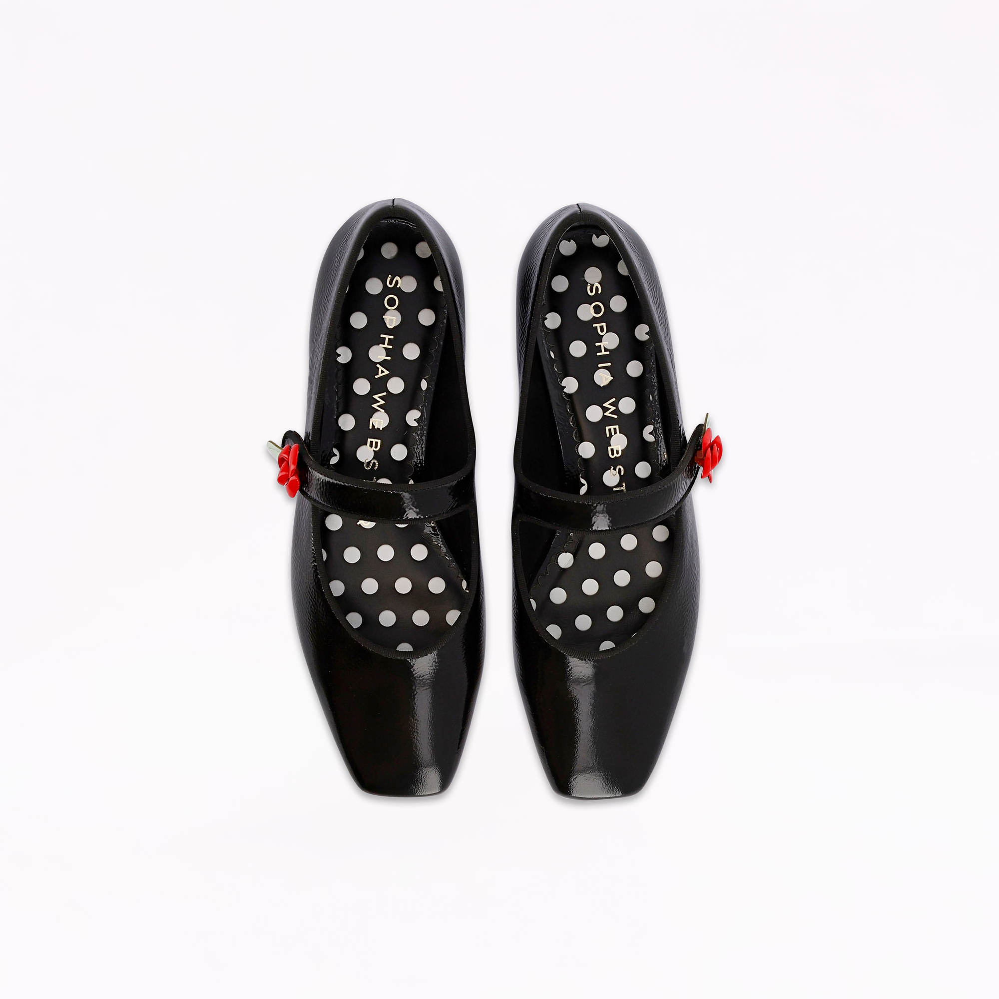 Rosette Mary Jane Flat