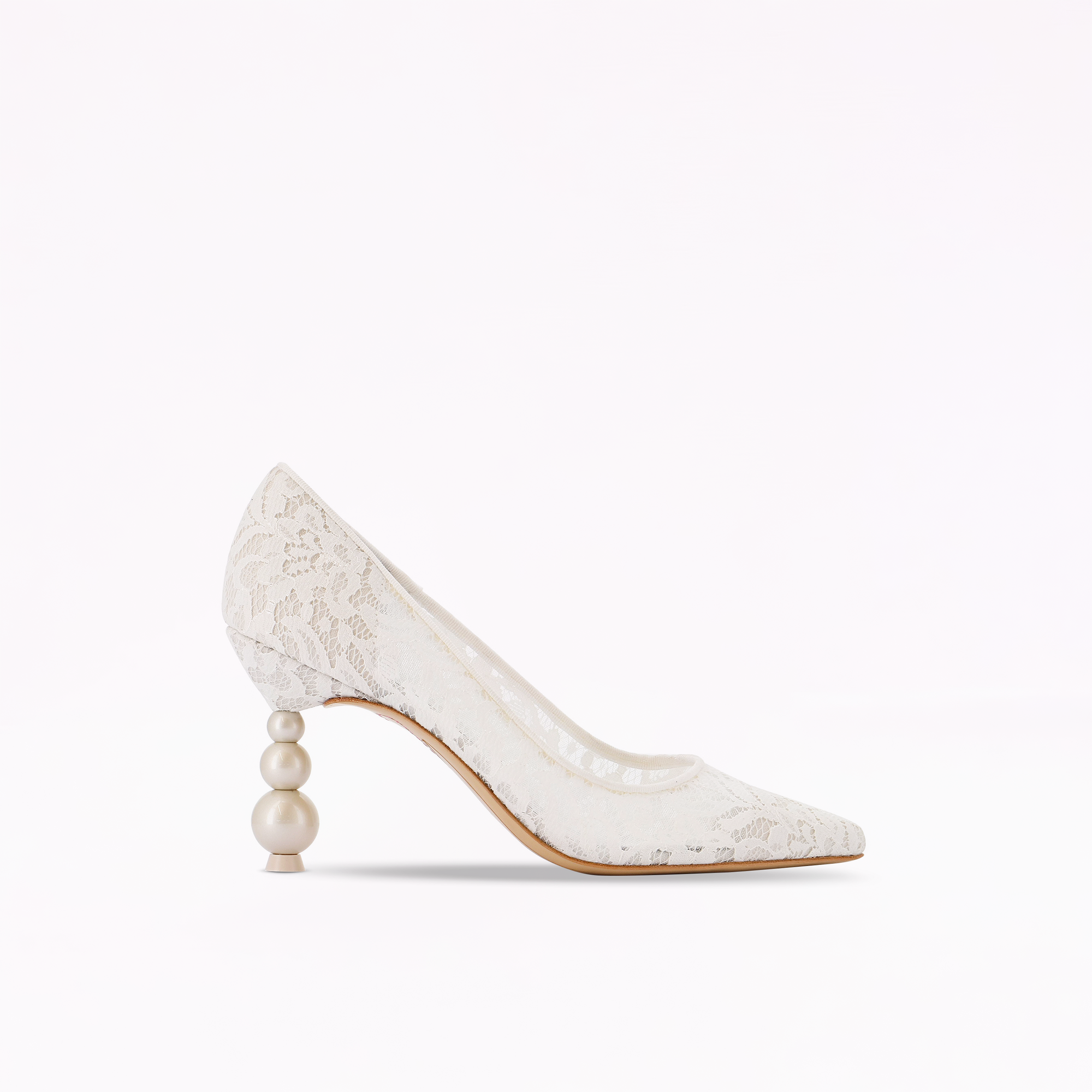 Perla Lace Mid Pump