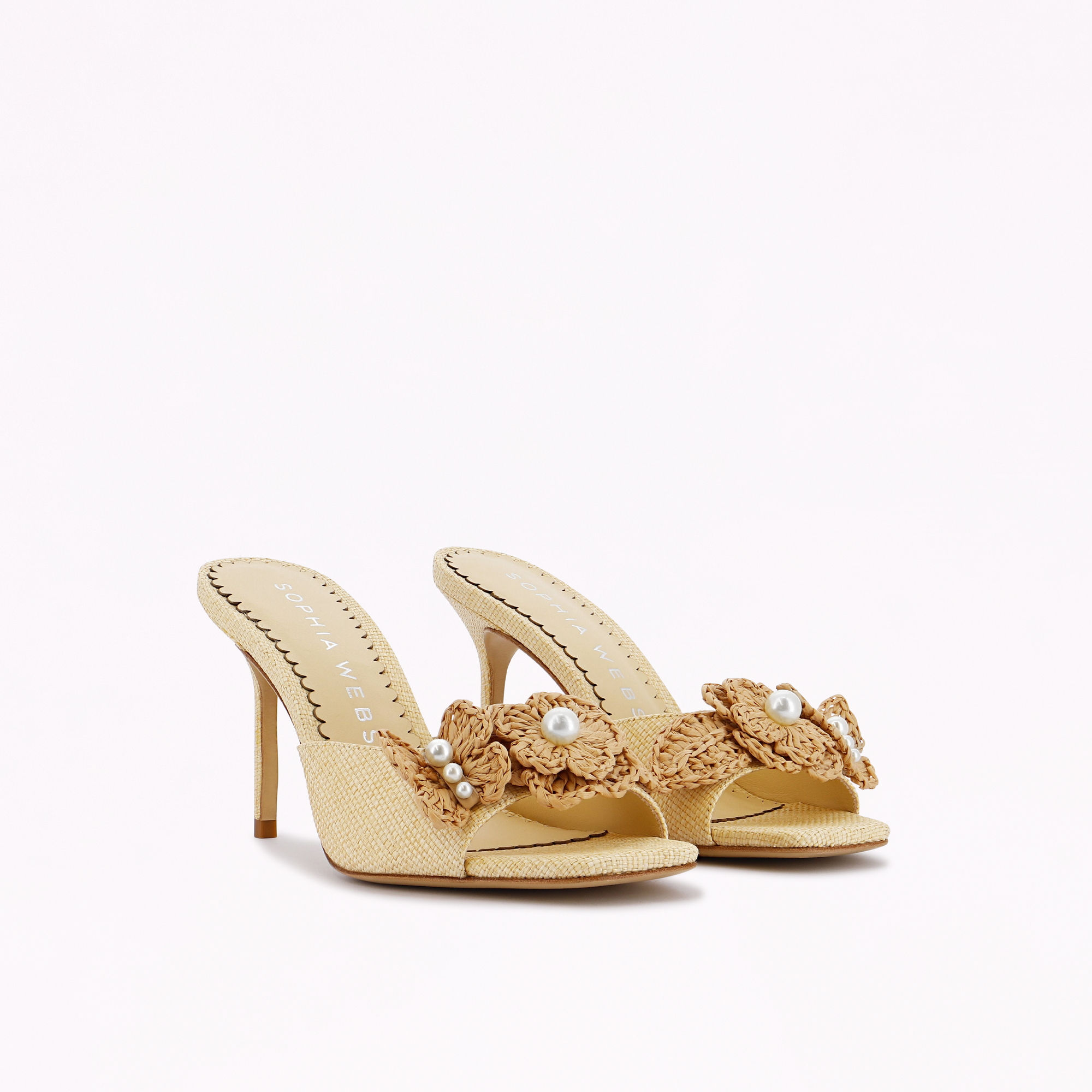 Titania Pearl Mid Mule