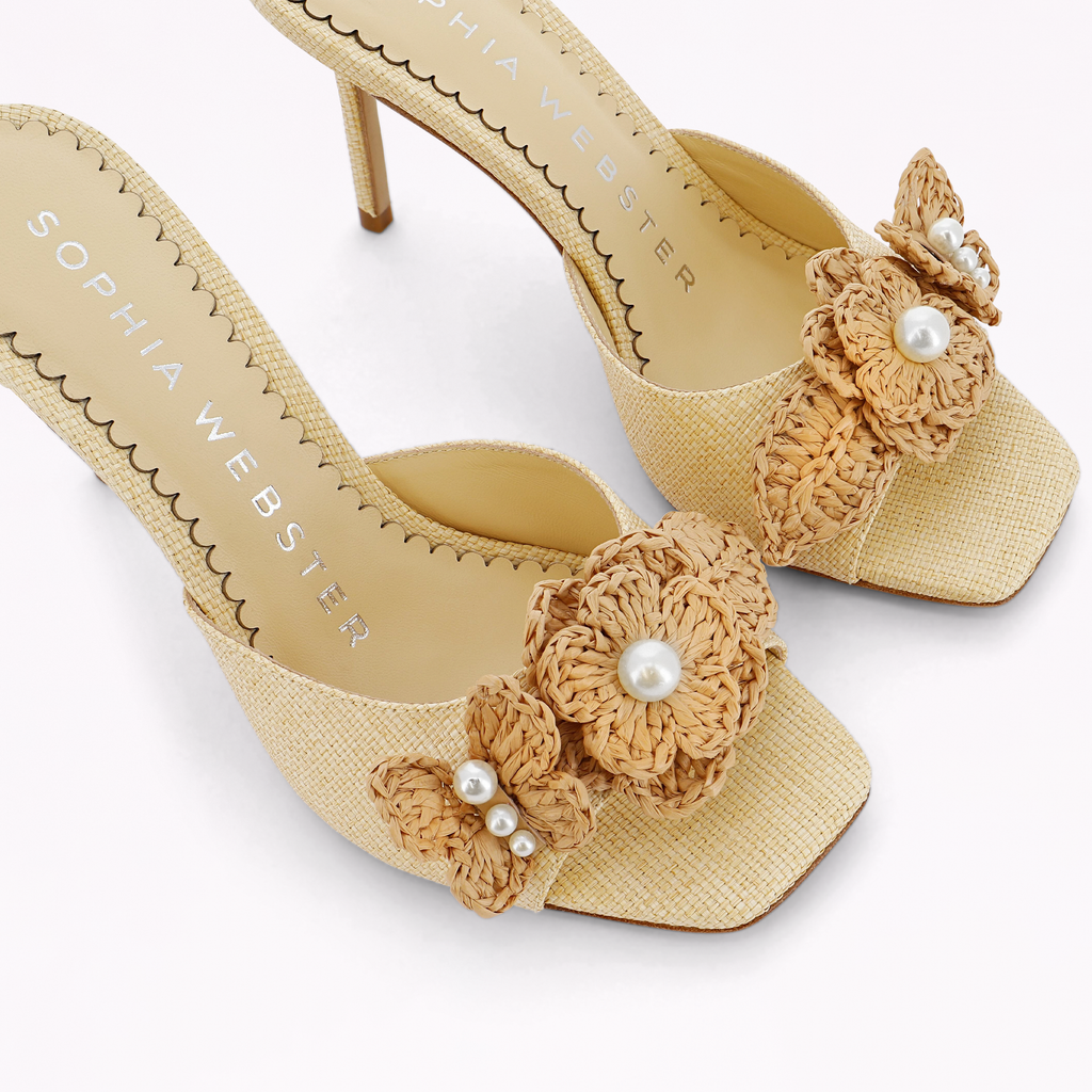 Titania Pearl Mid Mule