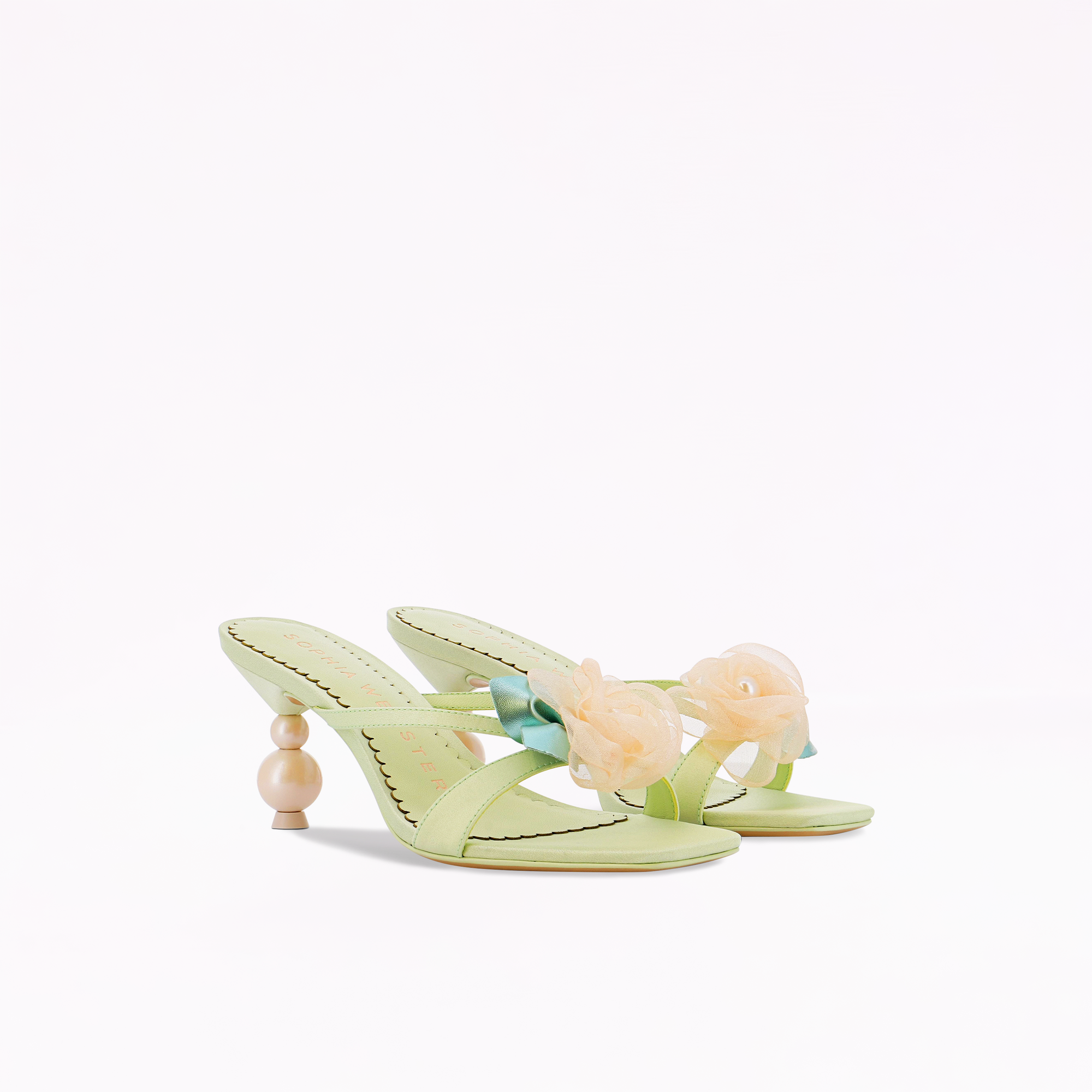 Rosette Pearl Low Mule