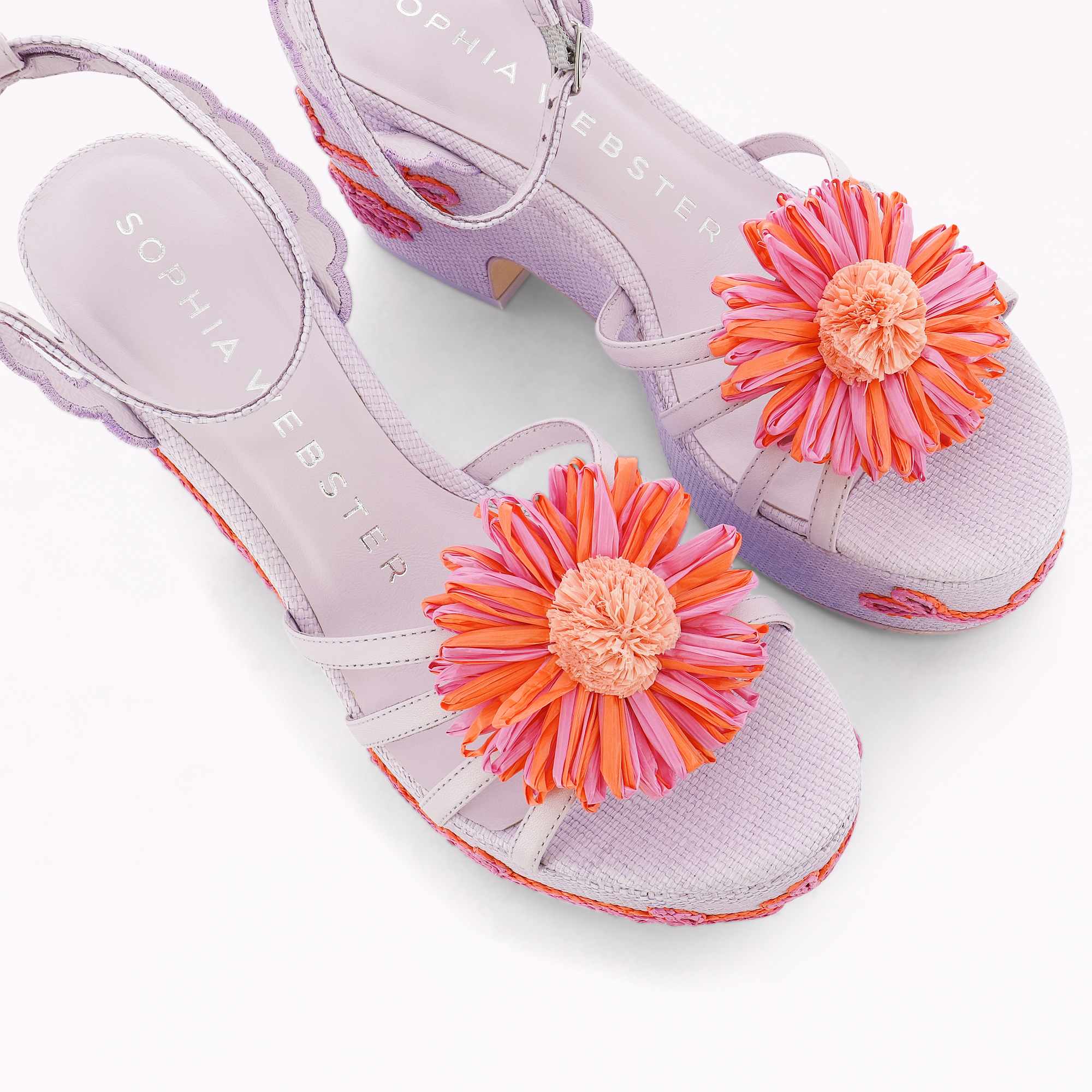 Flower Child Flatform Sandal