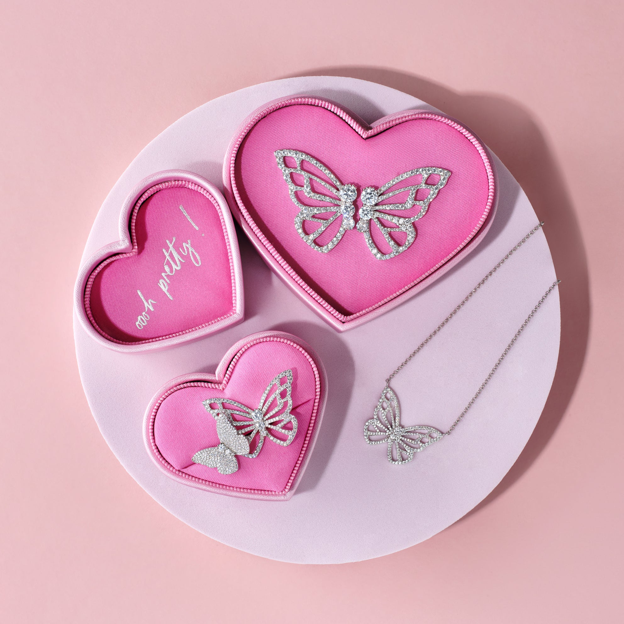 Papillon Silver Statement Earrings