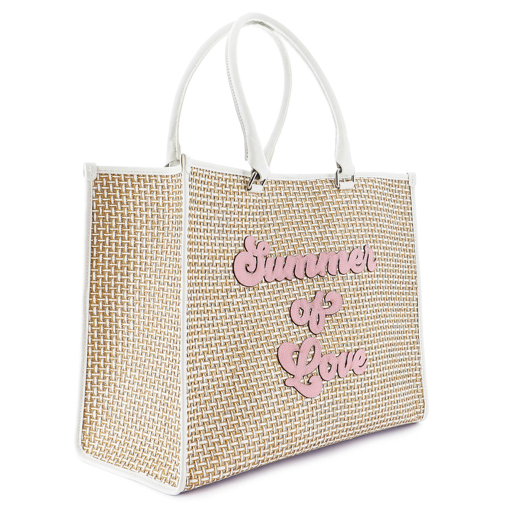 Capri Raffia Tote