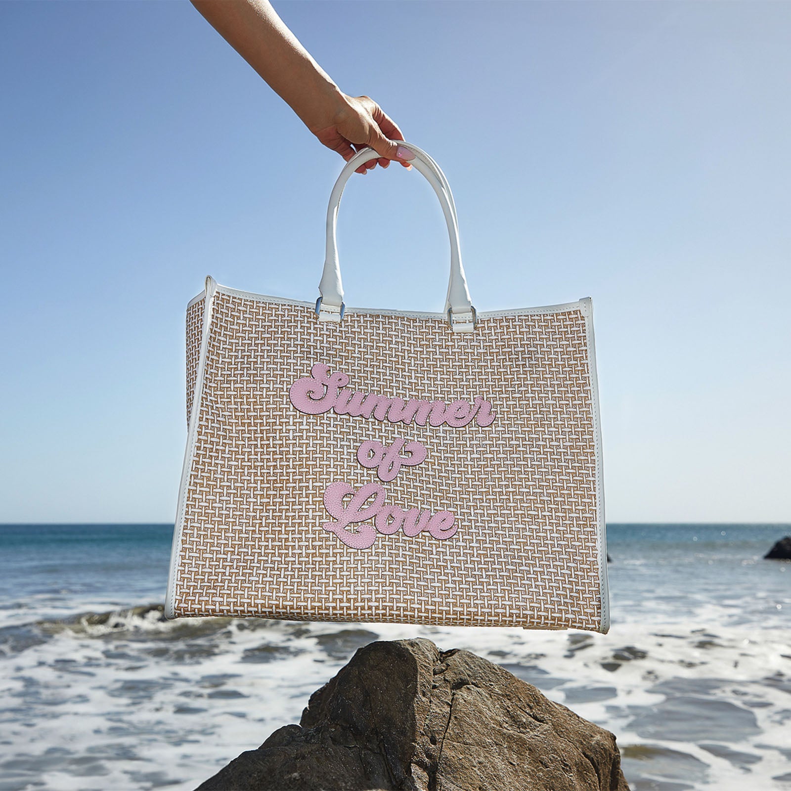Capri Raffia Tote