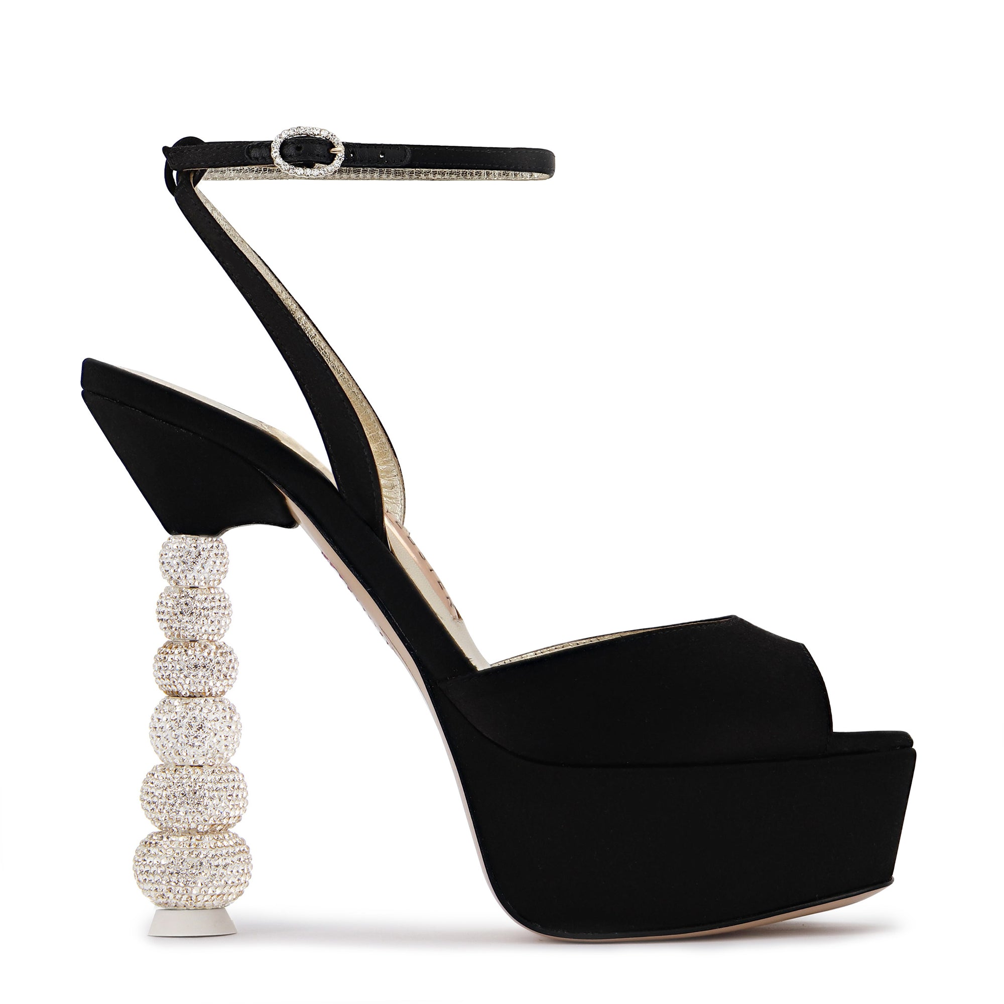 Deya Crystal Platform Sandal