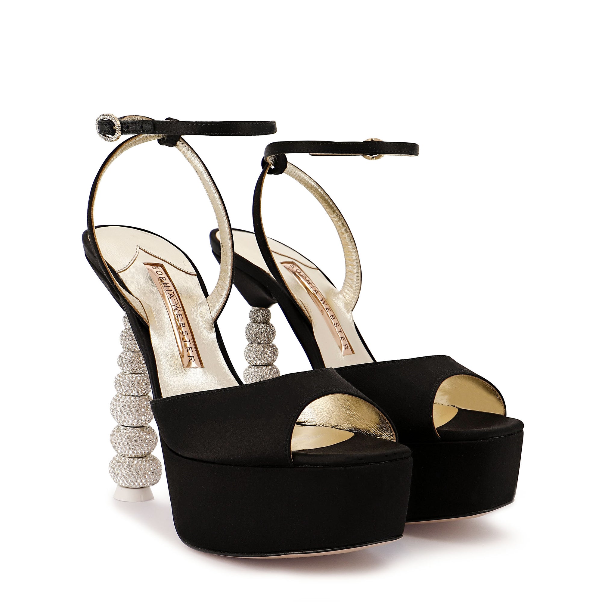 Deya Crystal Platform Sandal