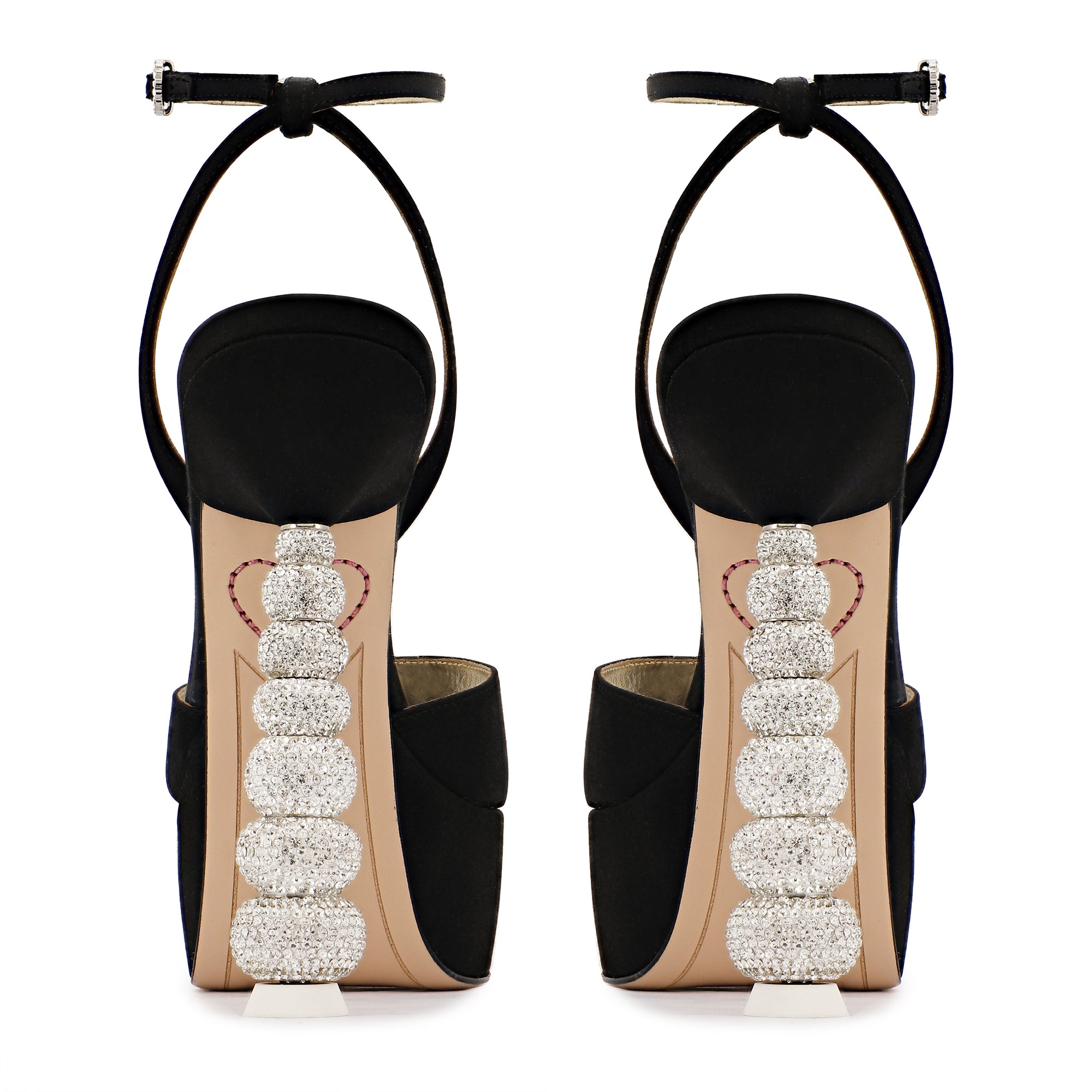 Deya Crystal Platform Sandal