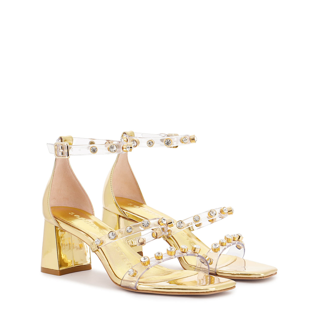 Rosalind Gem Mid Block Sandal